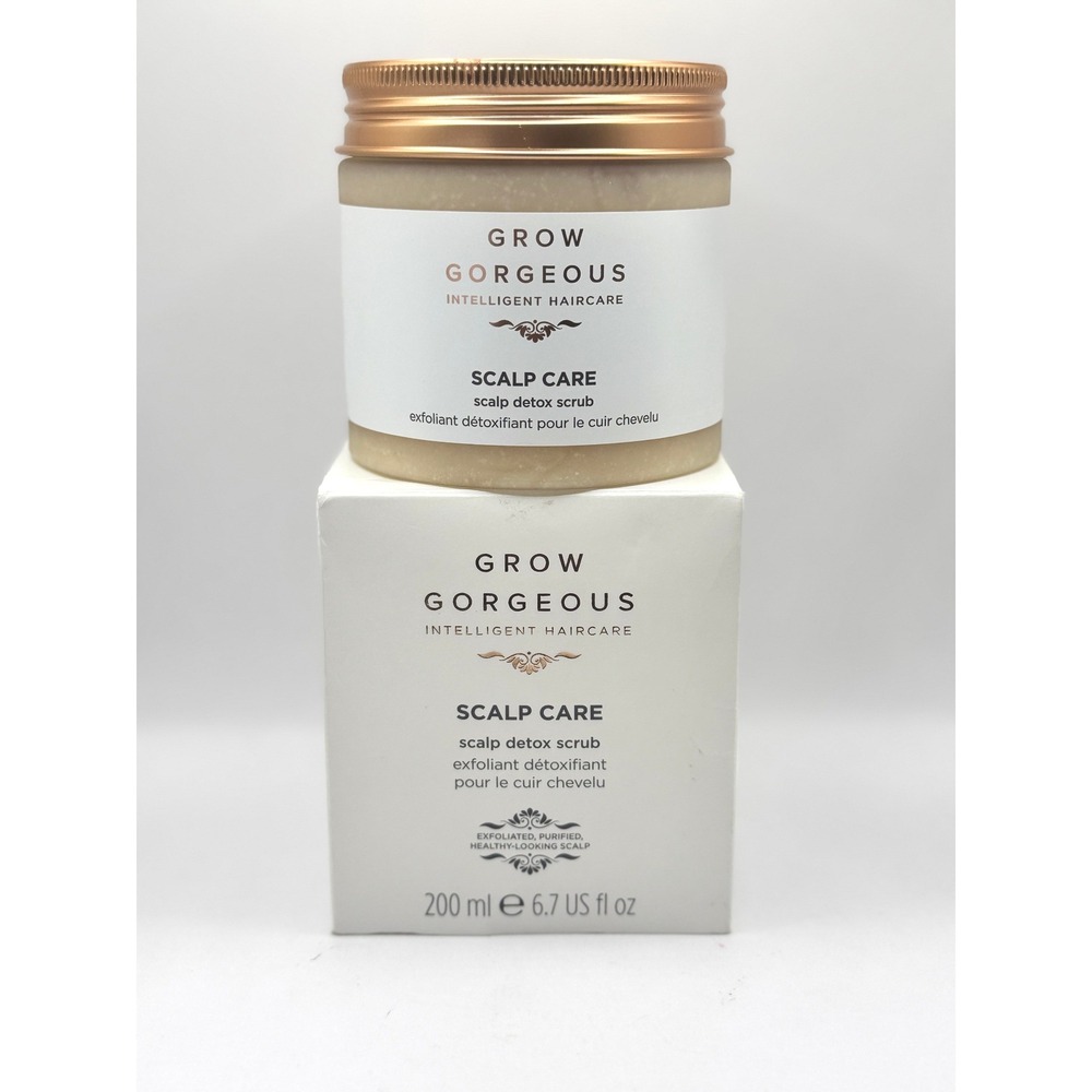 Grow Gorgeous Scalp Care Detox Scrub NEW